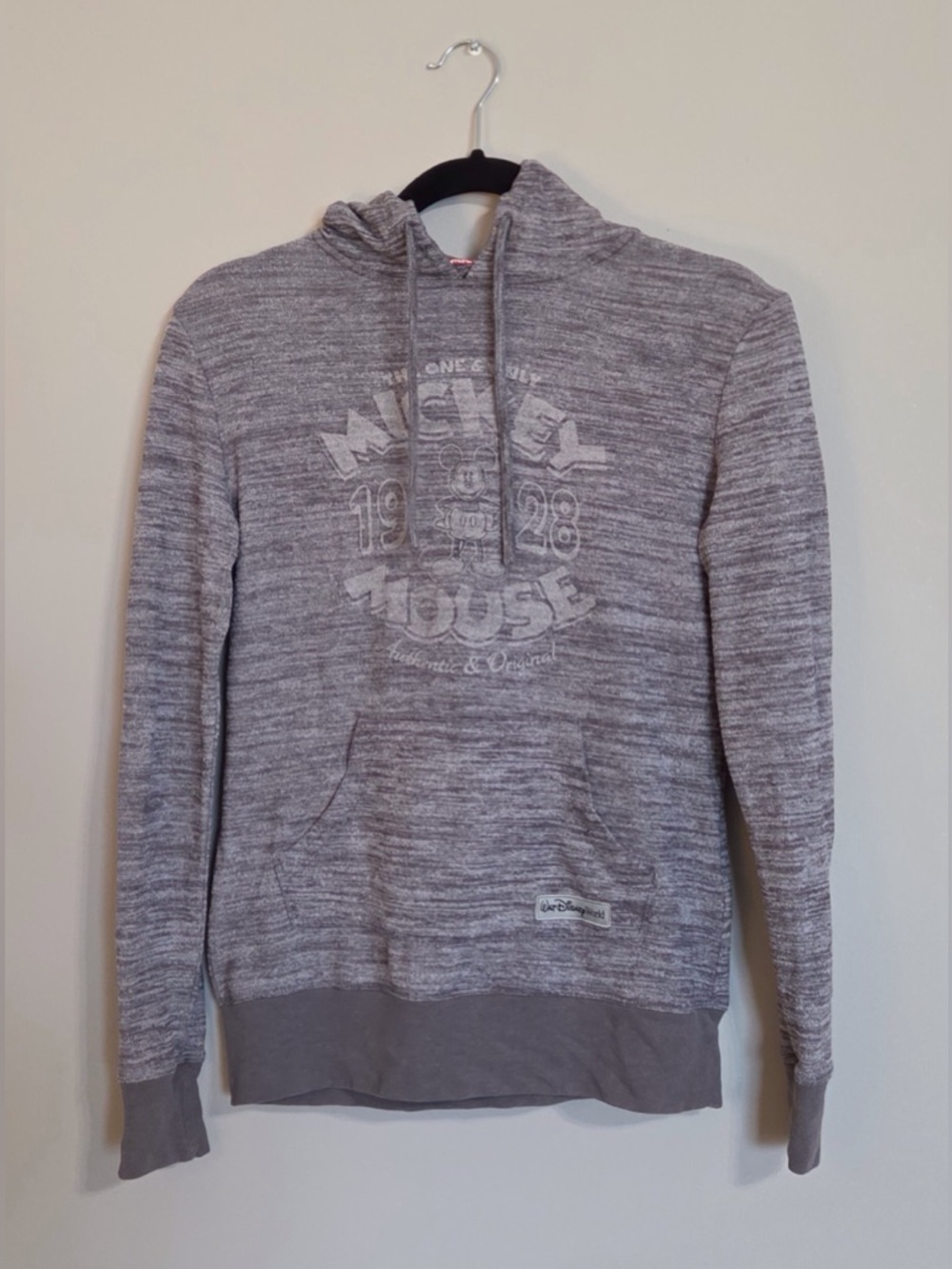 Women’s Size Small Disney Mickey Mouse Hooded Sweatshirt